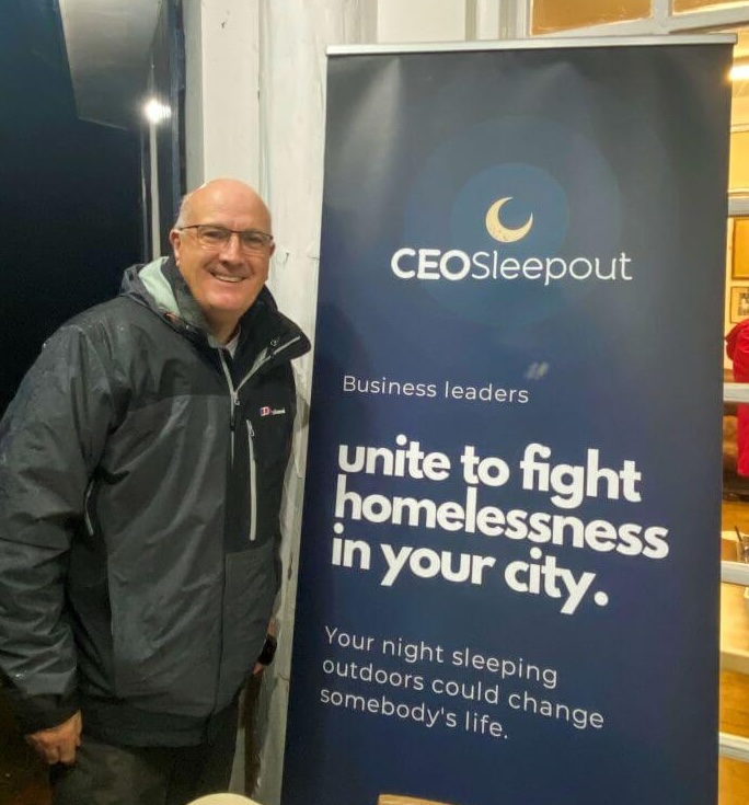 Sleepout 2024 participant