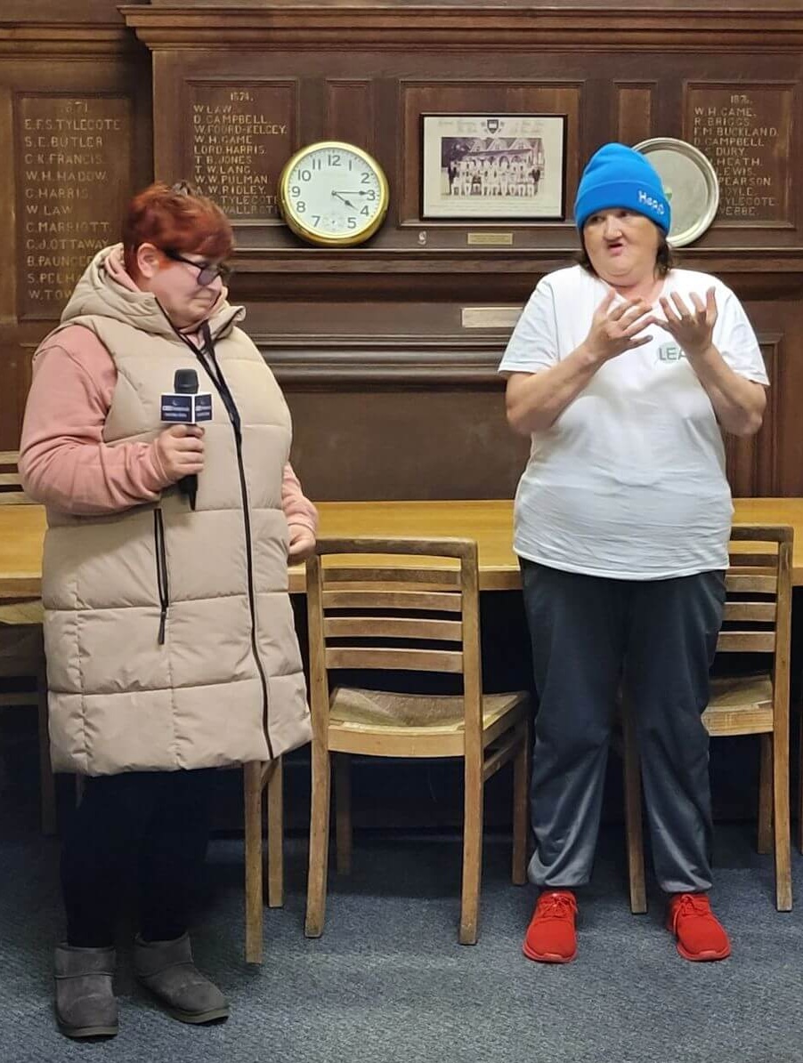 2024 Sleepout - two guest speakers