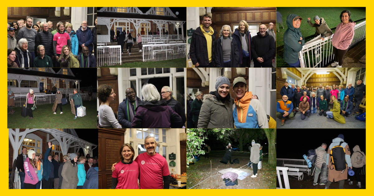 Collage of images from CEO Sleepout 2026