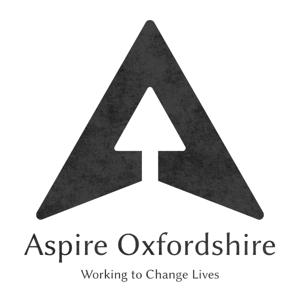 Aspire Oxfordshire black logo